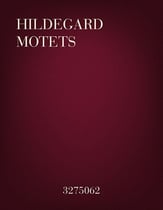 Hildegard Motets SA choral sheet music cover